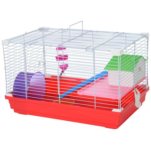 PawHut Hamster Travel Cage with Accessories